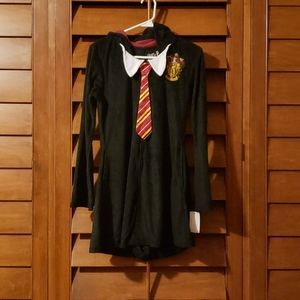 Harry Potter Gryffindor costume dress with hood